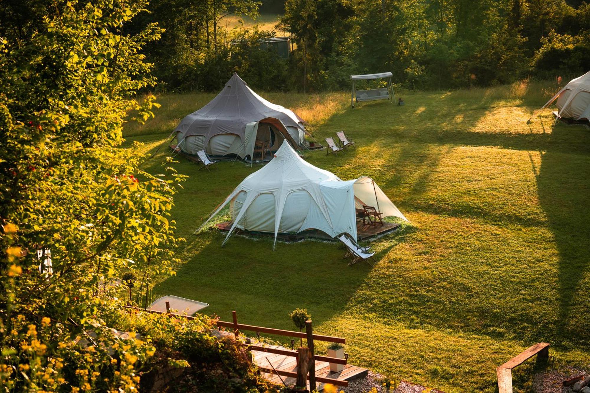 博维茨 Glamping Gozdna Jasa酒店 外观 照片